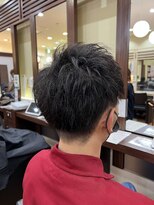 メンズ×刈り上げ