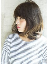 ソイルバイロミー(soil by ROMMY)&nbsp;小顔 ひし形シルエット 前下がり 大人かわいい/横浜髪質改善