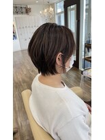 ジッピー ヘアーコレクション&nbsp;大人ショート ショートボブ ハイライトカラー