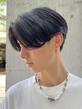 ニコ トウキョウ ヨコハマ(nico) メンズ/センターパート/ニュアンスパーマ