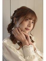 フューズ 曳舟店(Fuse)&nbsp;編み込みねじりアレンジ