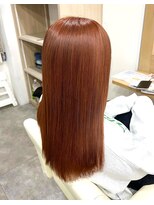 ヘアースタジオ ゼン(hair studio Zen) オレンジカラー