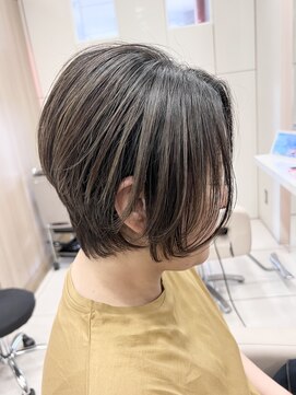 ミングル(MINGLE) 脱白髪染め/脱白髪染めハイライト/ゼロテク【白髪率30％】