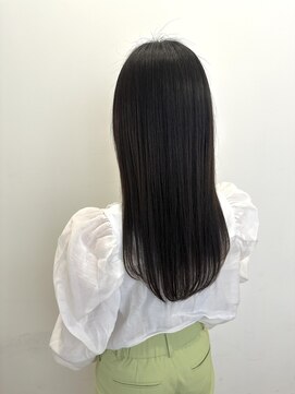 ゼンドットカラスマ(Zen.karasuma) 黒髪×ロング地毛風ストレート20代30代40代