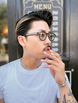 ザハーツバーバーショップ(THE HEARTS BARBERSHOP) side part/classic style