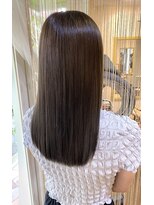 ヘアー リーフ(Hair Leaf)&nbsp;グレージュカラーロング