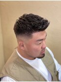 フェザーアップ フェード メンズカット メンズパーマ バーバー