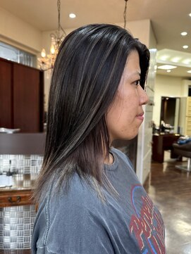 ヘアモード カクテル ナチュラルコントラストハイライト　【MARIA】