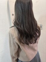 キャンバス バイ ネオリーブ 横浜西口(Canvas by neo.)&nbsp;冬のグレージュ シークレットハイライト ロングレイヤー 横浜