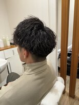 ロッソ 川口店(ROSSO) メンズ人気　七三分け　ツイストスパイラル