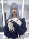 ブルーシルバー[ネビージュ/黒髪/小顔/新宿] 
