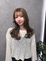 ティグルフォーヘア(TIGRE for hair)&nbsp;【韓国風】レイヤーカット×オリーブカラー