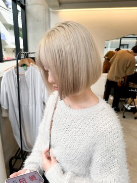 クーナバイトマト 横浜(Cuna by TOMTO) 【MISATO】ブランドカラー_似合わせボブ