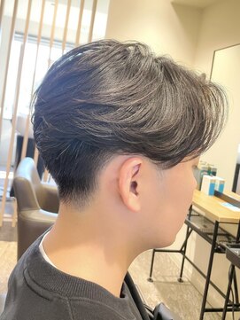 ハレ ヘアサロン(Hale hair salon) 【Hale】ブルーブラックNo2716韓国マッシュスパイキーショート