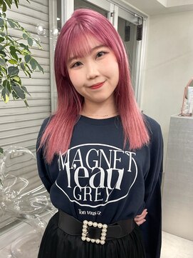 アロ 大阪梅田(alo) 【momoa】ピンクパープルカラー