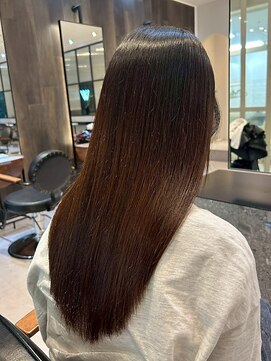 ダブル(W) 髪質改善/縮毛矯正/美髪/艶髪/ストレート/ロング