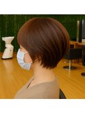 大人可愛いナチュラルショート
