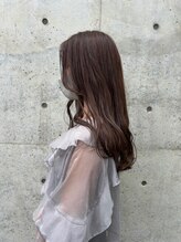アミックス ヘアワークス 本店(AMIX hair works) 透明感抜群！ロング×アッシュベージュで軽やかに♪