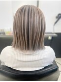 O-TETEバレイヤージュシャドールーツケアブリーチボブ小倉戸畑