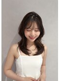 【透明感爆発!小顔見えレイヤーウェーブ】
