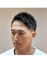 ジェントル(GENTLE)&nbsp;すっきり刈り上げツーブロック◎清潔感スタイル/黒髪/カット