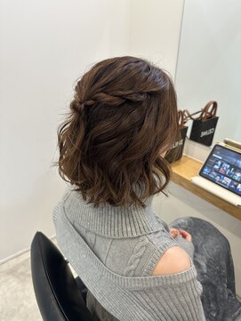 ゴートゥデイ 札幌Nix店(GO TODAY) ショートヘアアレンジ