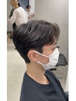 フィフス 栄(fifth)&nbsp;ニュアンスパーマセンターパートコンマヘアツーブロック