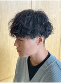 [MEN’S HAIR/波巻ツイストスパイラル/シャドウパーマ/伊勢崎]