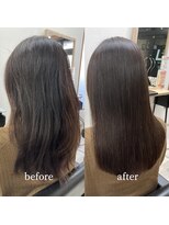 エルプラスヘアー 平尾店(L+hair)&nbsp;20代30代40代髪質改善トリートメント縮毛矯正透明感ロング