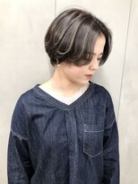 セシル 成城学園前(CECIL)&nbsp;ハイライトグレージュボブ/成城学園前