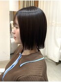 ボブ/縮毛矯正