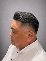 ワンワンオー バーバーショップ 長浜店(@110 BARBER SHOP)&nbsp;ポンパドール・サイドパート