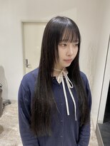 ペグ(Peg) 王道可愛い♪黒髪ロングストレート