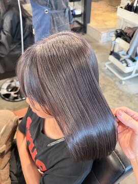 ソル ヘアー デザイン(SOL HAIR DESIGN) 透明感グレー