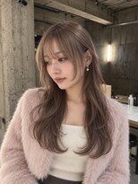 ヒペリカム(hypericum)&nbsp;和歌山／ミルクティーブラウンのレイヤーロング