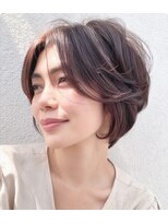 アベックプレジール 海老津店(AVEC PLAISIR)&nbsp;柔らかニュアンスの大人ショートボブ