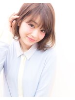 トータルビューティーサロン プリエ(prier)&nbsp;prier de k-two 輪郭矯正カットで小顔に！OLさん用ボブ