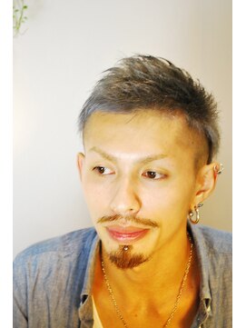 ミエルヘアーブラン(miel hair blanc) 【miel hair blanc】スパイキーショート見せツーブロック！！