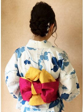 サロン ド ハル salon de HARU 浴衣アップ
