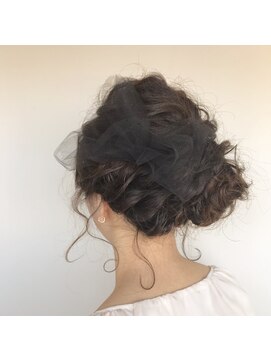 バルヘアーワン 今宿店(Bal hair 1) ゆるふわアレンジアシンメトリースタイル