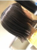 【タッセルカット】【外ハネ】【切りっぱなしボブ】