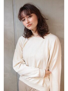 アグラン 梅田本店(a Gland) セミディ×ラフウェーブパーマ