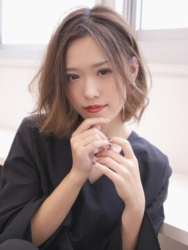 アグ ヘアー ニコ 大垣店(Agu hair nico) 抜け感レイヤーミディ