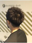 男のショートカット【バーバーバー 八広】