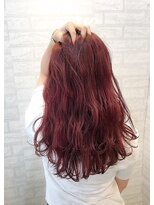 ジーナ 梅田(Zina)&nbsp;ルビーレッド×ラフウエーブ