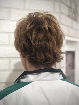 アッシュ 稲田堤店(Ash) メンズ外ハネパーマ