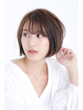 アッシュタカサキ(ash takasaki) 30代40代★大人かわいいマニッシュ丸みショートボブ