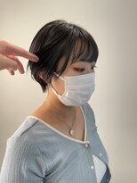 トレス(TRESS)&nbsp;イヤリングカラー　インナーカラー　ブルーカラー