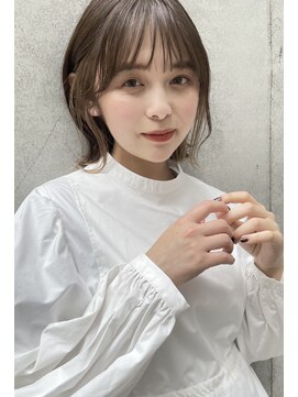 ユーフォリア 銀座本店(Euphoria) 【Euphoria】インナーカラーで作る小顔外ハネボブ20代30代40代