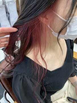 ヘアーデザインサロン スワッグ(Hair design salon SWAG) ビビットピンク